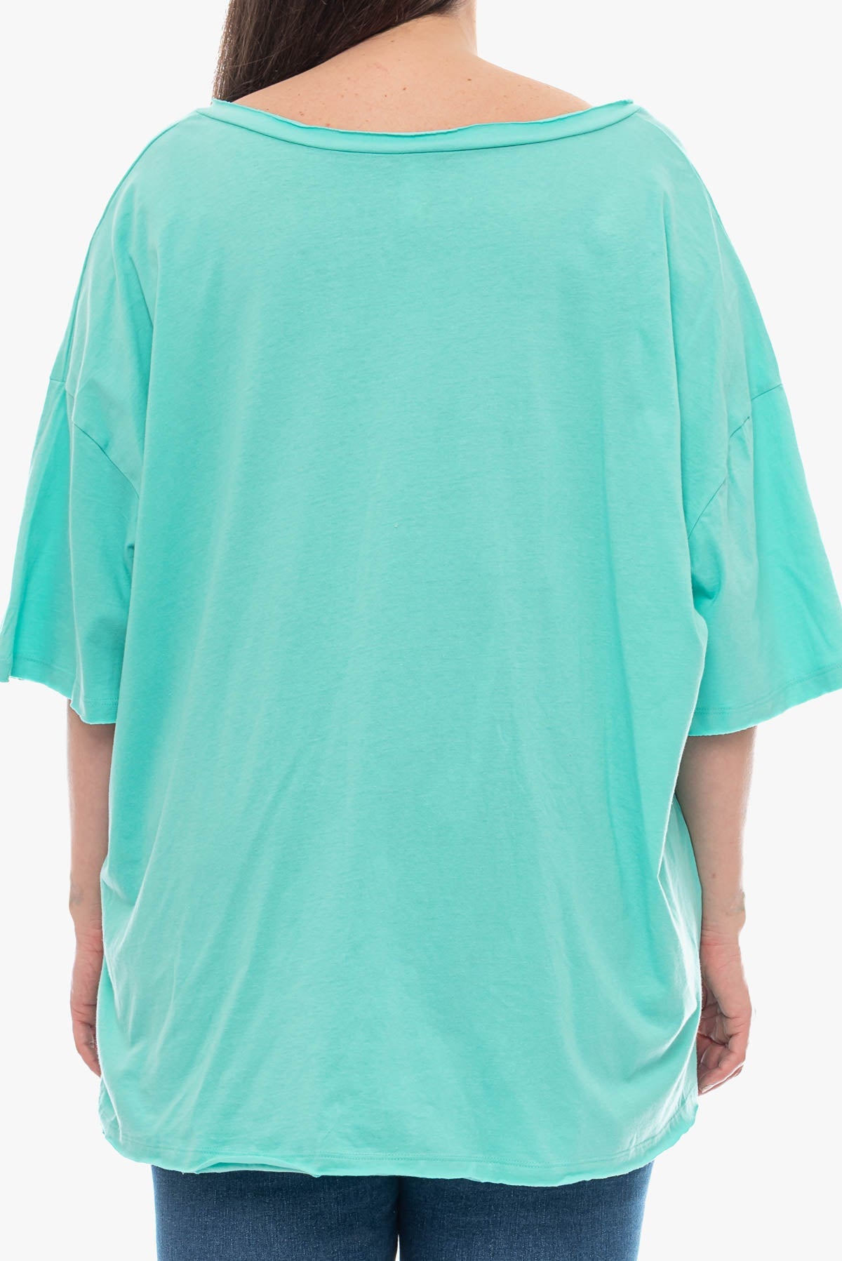 SAHARA oversized cotton top