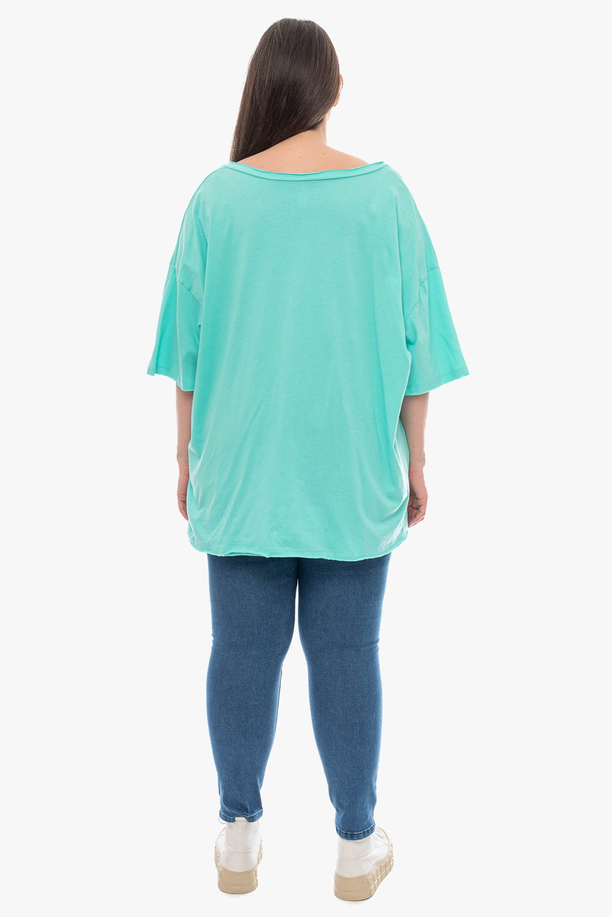 SAHARA oversized cotton top