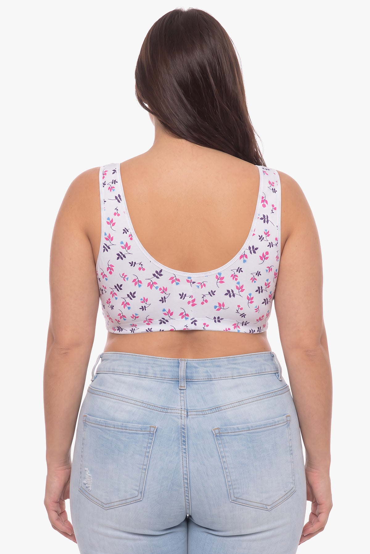 LYDIA front fastening bra (prints)