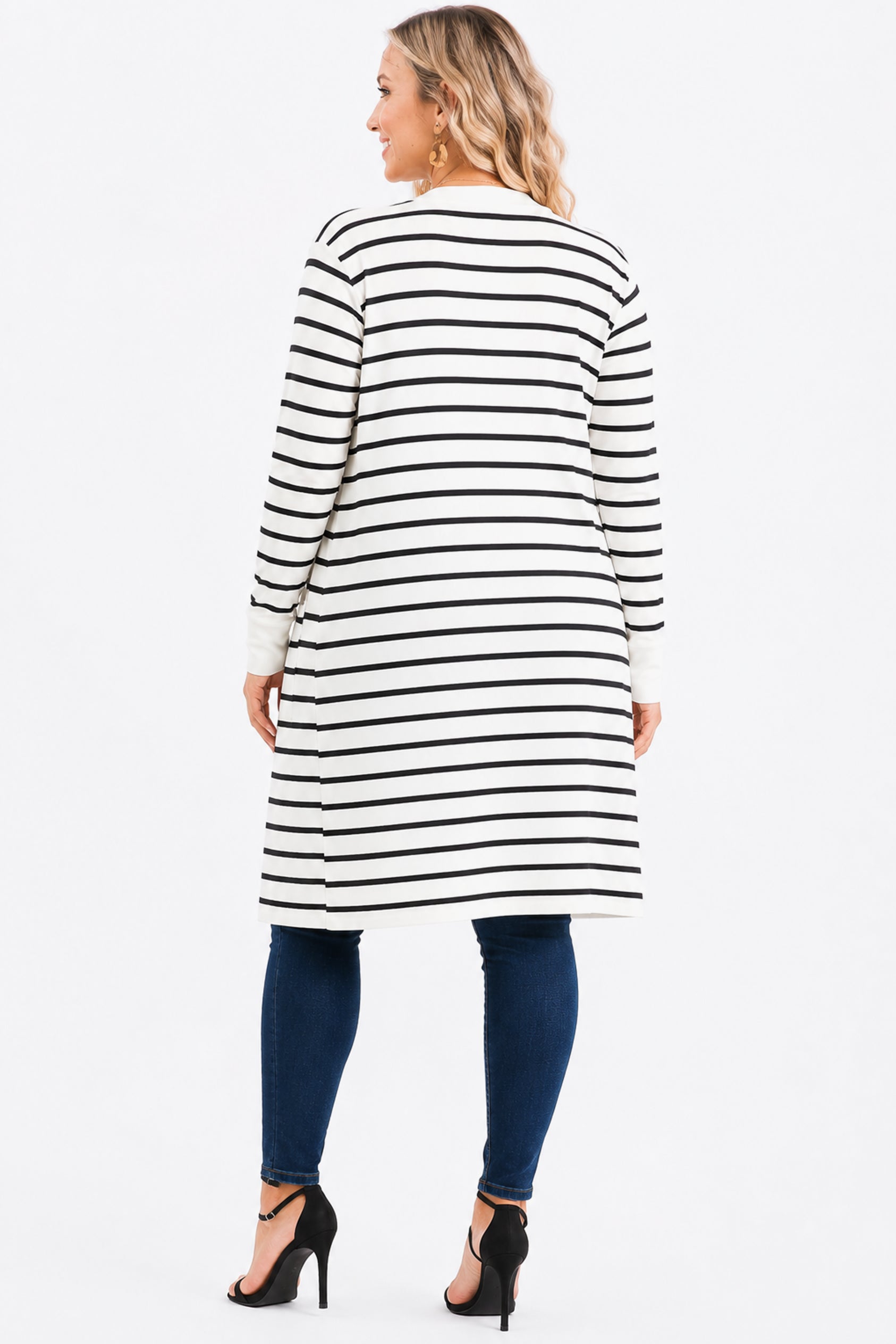 DOREEN striped cardigan
