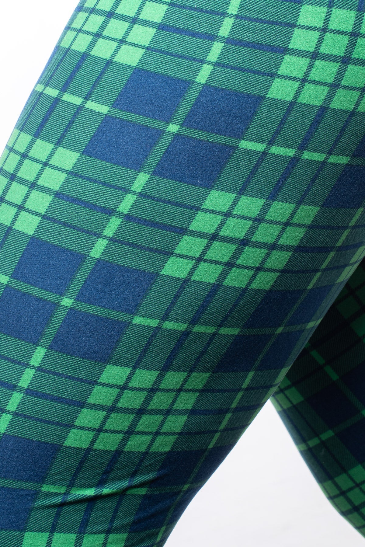 Lilly - green plaid